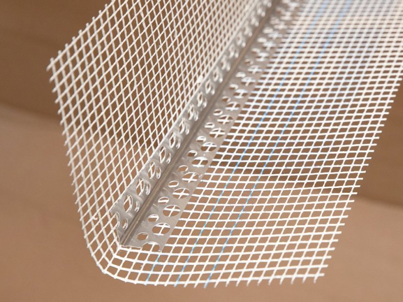 Narożnik aluminiowy LKS z siatką