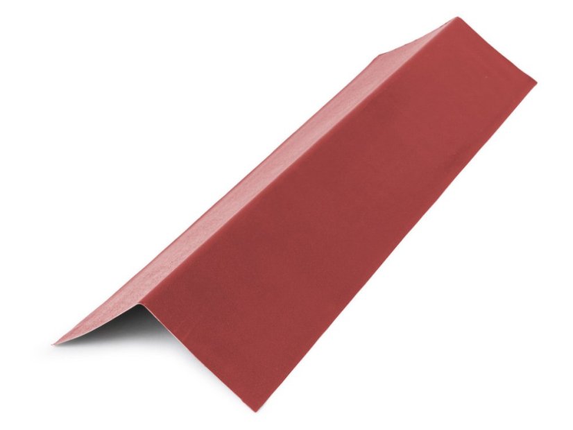 Élément de finition pour couvertures de toiture en ASA - Couleur: marron