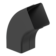 Farbiger Fallrohrbogen Stahl SQUARE 100 mm