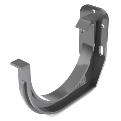 Gancho frontal de PVC para canalón 100 mm