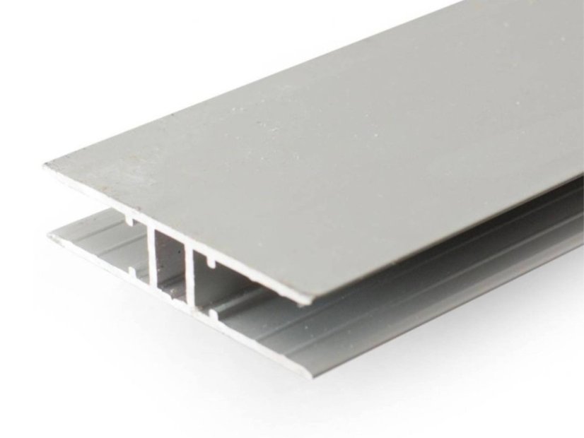 Spojovací profil ALU-H přírodní - Rozměr: 6000 x 16 mm