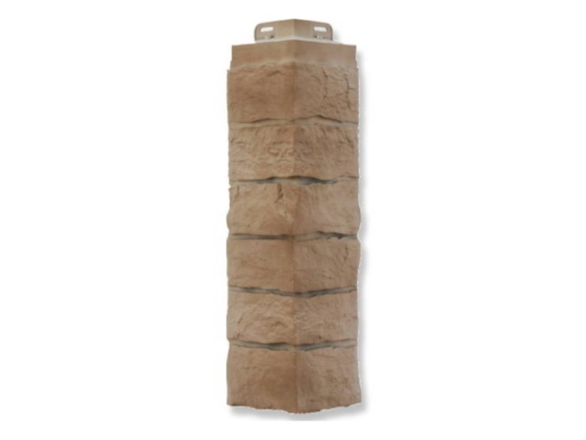 Außeneckelement Stacked Stone - Farbe: terra