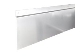 Afwerkprofiel voor noppenfolie – roestvrij staal