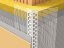 Flexibilní rohový profil PVC s tkaninou - Rozměr: 45 mm x 25 m