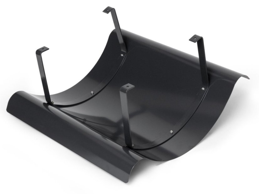 Kaminabdeckung Napoleon – lackiert - Farbe: Schwarz, Größe: 700 x 1000 mm