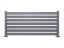 Przęsło aluminiowe szczelinowe - Rozmiar: 2000 x 1000 mm