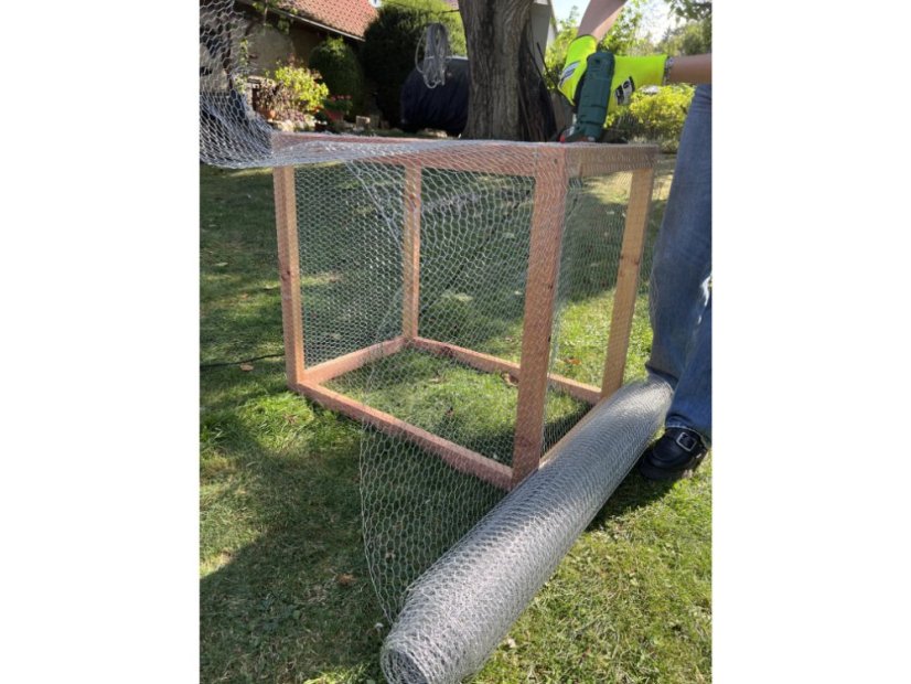 Grillage à mailles hexagonales galvanisé pour l'élevage