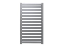 Furtka ogrodzeniowa aluminiowa szczelinowa