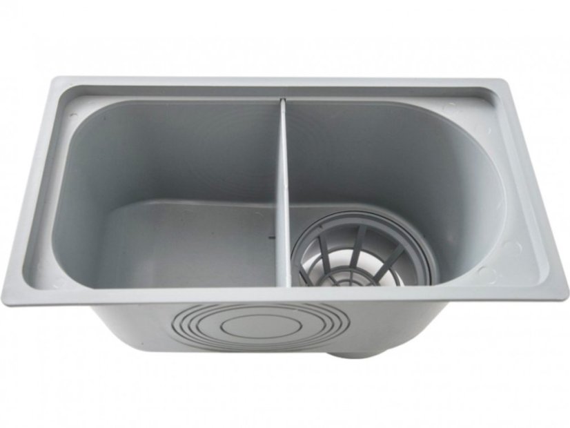 Trappola per acque meteoriche dal tetto – Pozzetto pluviale - Colore: marrone