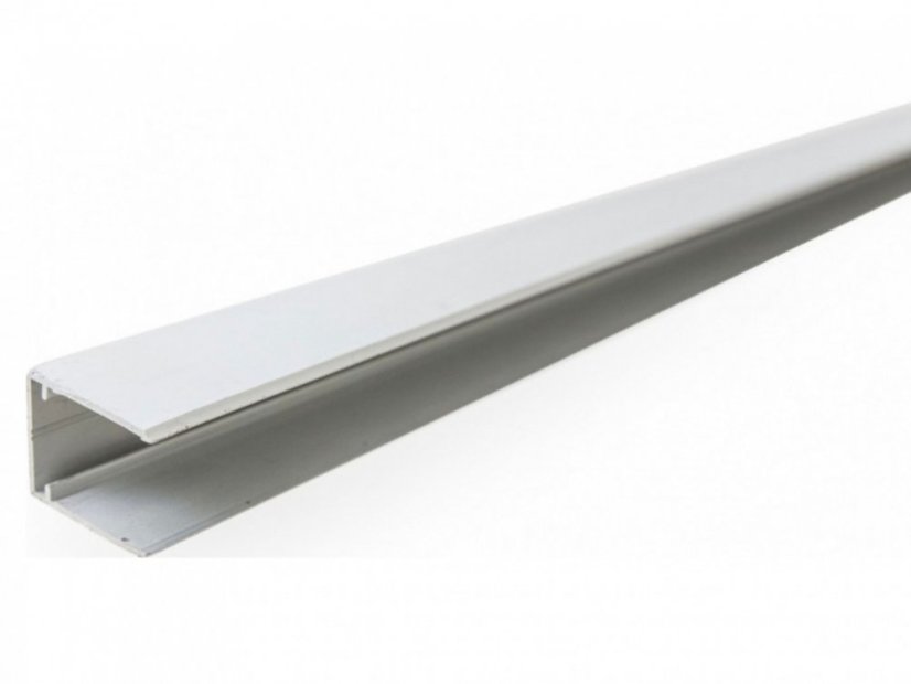 Lemovací profil ALU-U přírodní - Varianta: 10 mm, Rozměr: 6000 x 10 mm