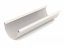 Jgheab de scurgere din PVC 75 mm - Culoare: antracit