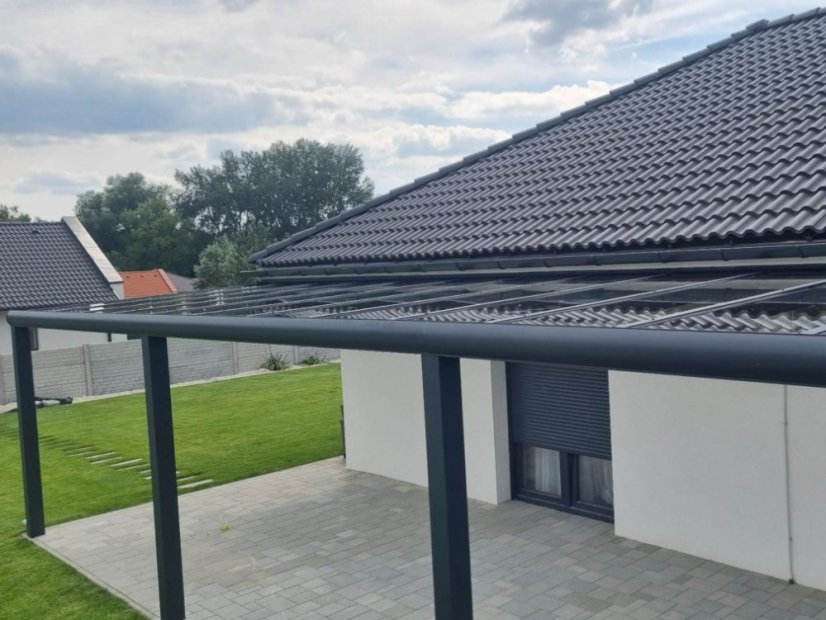Pergola RAL 7016 v základním provedení