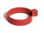 Morsetto di scarico PVC 63 mm - Colore: rosso