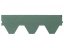 Bitumen dakshingel UNI Strong diamant - Kleur: rood