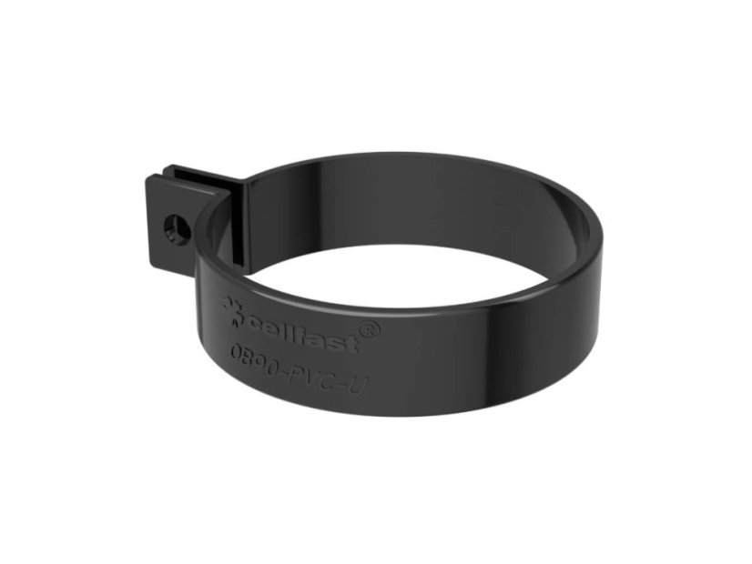 Plastová objímka svodu PVC 90 mm - Barva: cihlově červená