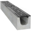 Betonový žlab B125 s litinovou mříží - Varianta: H120, Rozměr: 1000 x 130 x 120 mm