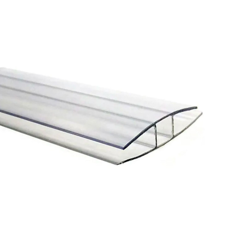 Spojovací profil PC-H čirý - Varianta: 8 mm, Rozměr: 6000 x 8 mm