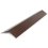 Gąsior kwadratowy UNI - Kolor: RAL 3009 czerwony, Rozmiar: 0,45 x 1200 mm