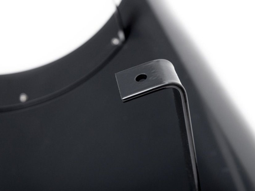 Pălărie de coș Napoleon – vopsită - Culoare: negru, Dimensiune: 700 x 670 mm