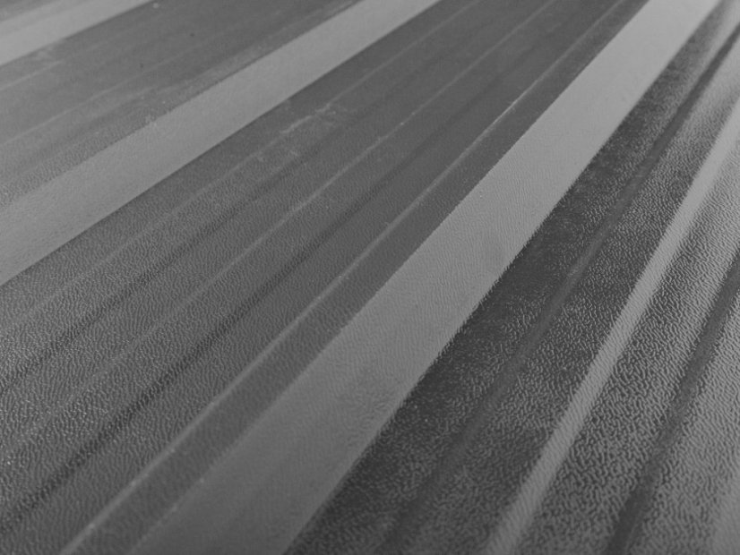 Lastra trapezoidale in PVC T25 antracite