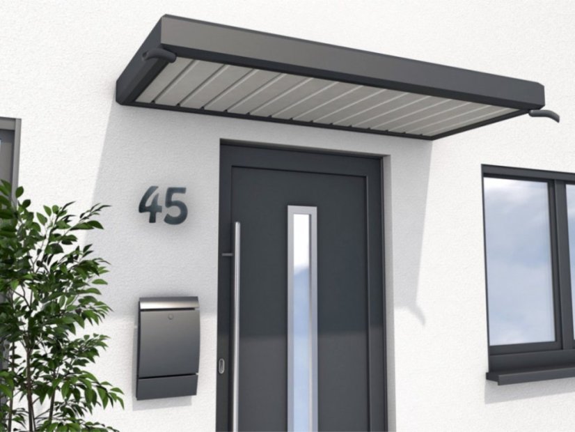 Palából készült házszám nagy - Variáció: számjegy 5