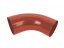 Cot 72° lăcuit de scurgere 80 mm - Culoare: RAL 7016 antracit