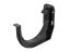 PVC dakgootmuurbeugel 125 mm - Kleur: baksteenrood