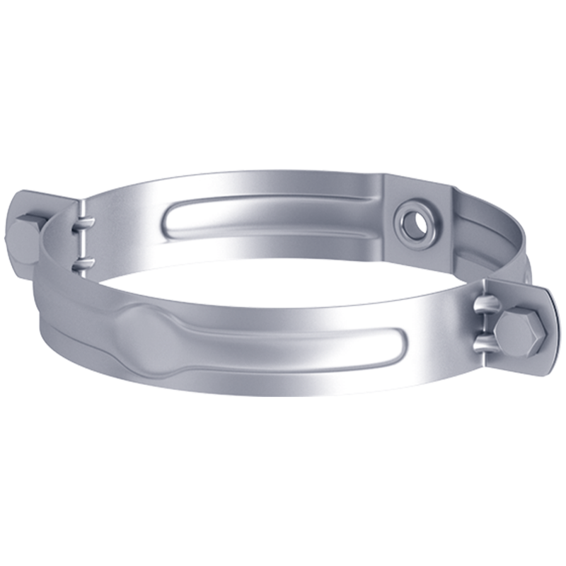 Colier zincat pentru burlan 80 mm - Dimensiune: 80 mm