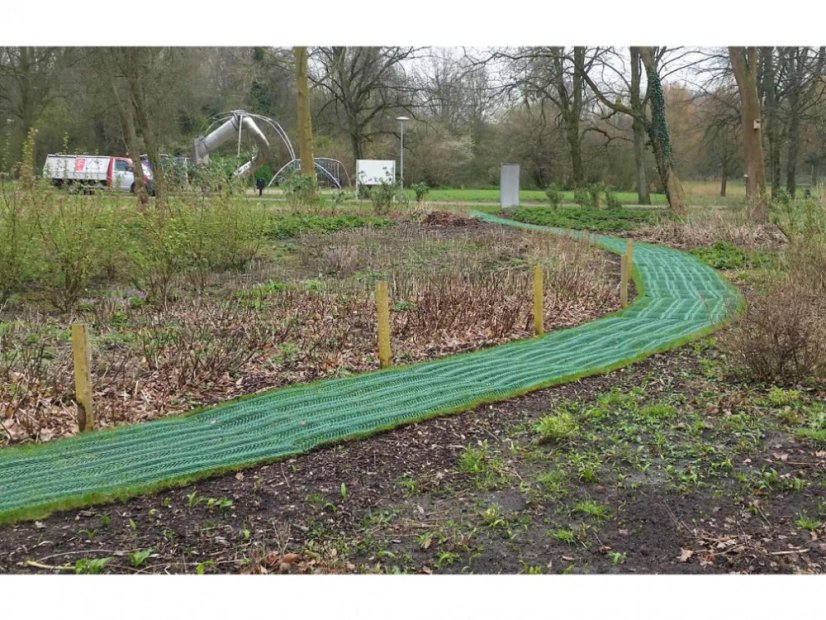 Rete salvaprato in plastica GR - Variante: 1400 g/m², Dimensione: 2 x 5 m