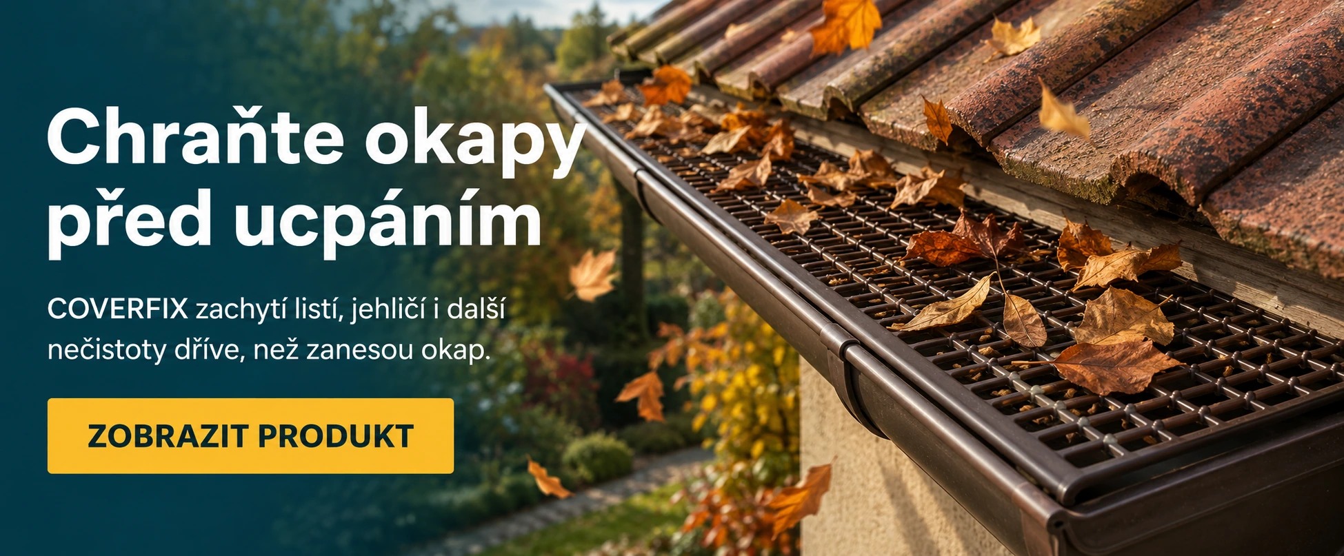 COVERFIX Okapový lapač nečistot