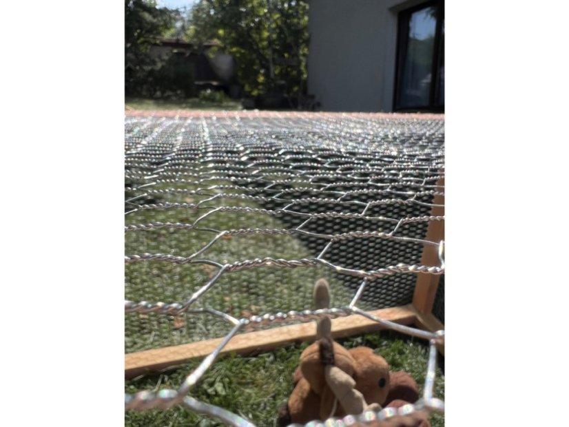 Grillage à mailles hexagonales galvanisé pour l'élevage