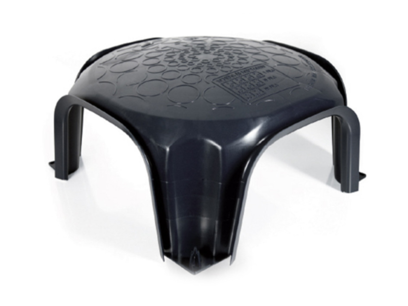 ARCO-TOP padlószellőztető zsalukő - Variáció: ARCO-TOP H 35