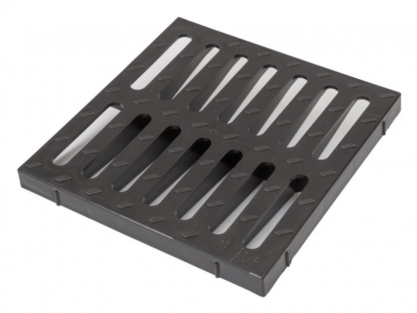 Revisionsschacht mit Rost