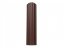 Plechová plotovka Forte - Rozměr: 100 x 11,8 x 1,8 cm, Barva: hnědá