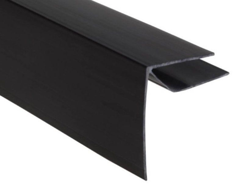 F-afwerkingsprofiel COLOR - Kleur: noot