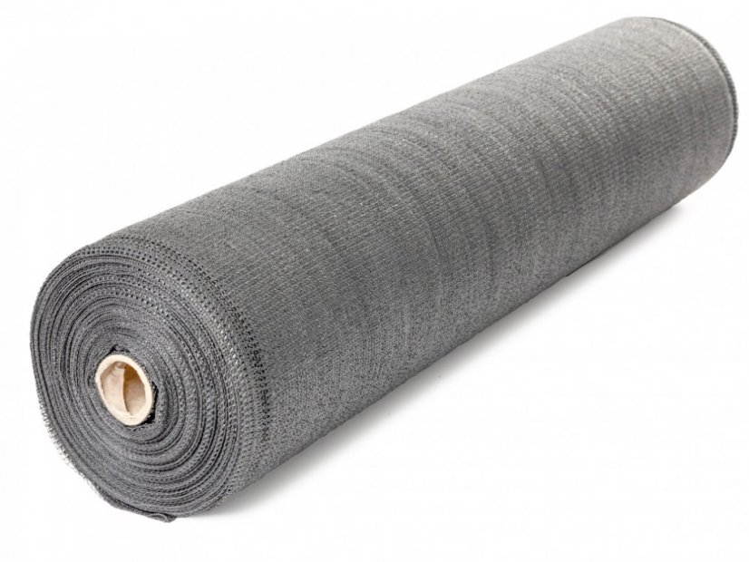 Malla de sombreo 90% gris - Dimensión: 1,5 x 100 m