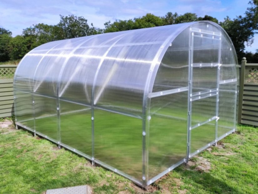 Zahradní skleník z polykarbonátu Baltik - Varianta: 4 mm, Rozměr: 3 x 2 m