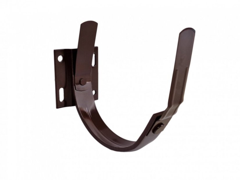 Gekleurde dakgootmuurbeugel 333 mm - Kleur: RAL 8017 bruin