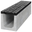 Spádový betonový žlab D400 s litinovou mříží - Varianta: 4 / D400