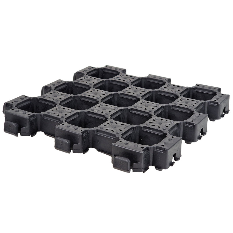 Baldosa de césped Terragrid - Dimensión: 30,2 x 30,2 x 3,7 cm