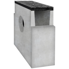 Regard en béton D400 pour caniveau incliné