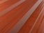 Lastra trapezoidale in PVC T25 terracotta