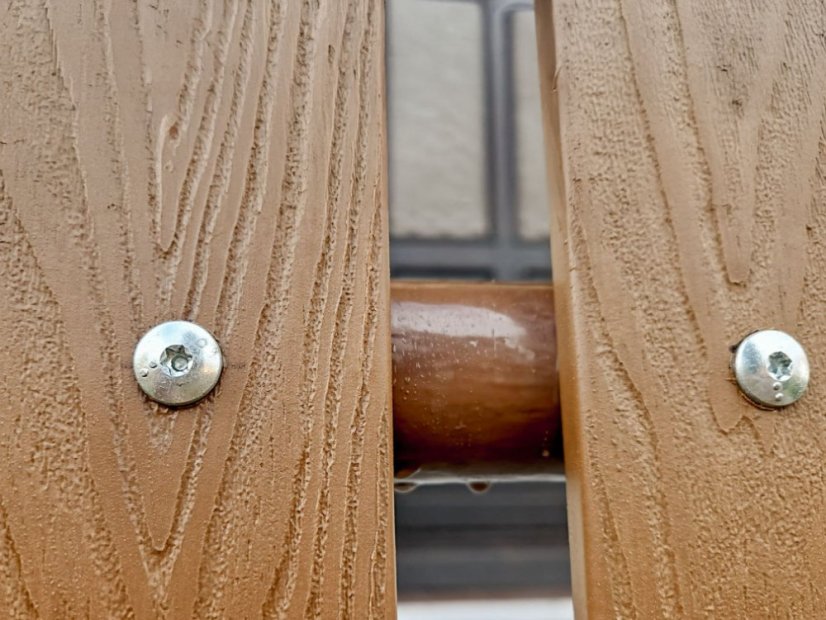 Scândură de gard WPC original wood - Variantă: Dreaptă, Dimensiune: 71 x 11 x 1000 mm