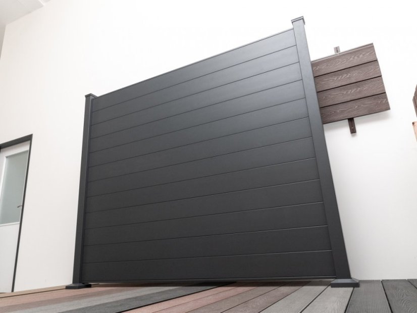 Przęsło aluminiowe - Rozmiar: 2200 x 1800 mm