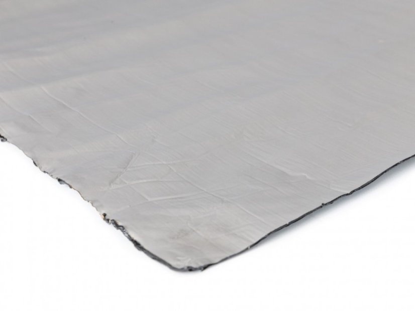 Nastro bituminoso autoadesivo con foglio di alluminio ALU FELT - Colore: grigio