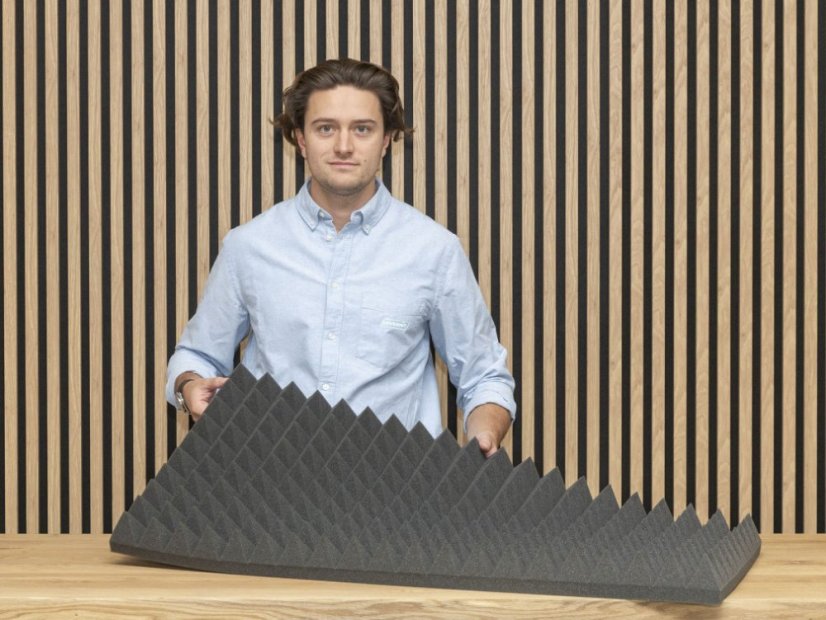 Akustikschaumstoff Pyramiden - Größe: 100 x 50 x 7 cm