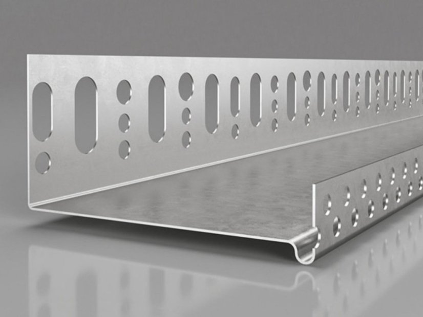 Sockelprofil AL 0,7 mm - Größe: 0,7 x 40 x 2000 mm