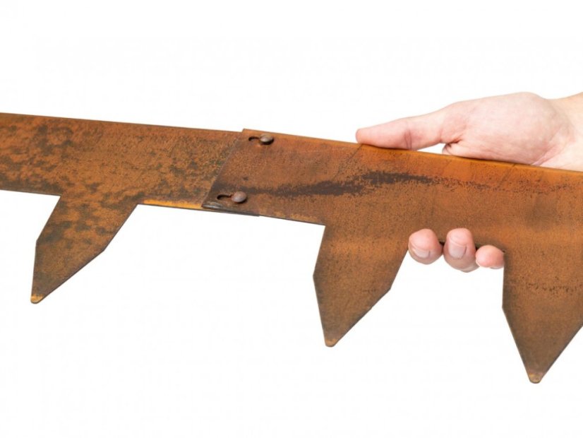 Corten Click rejtett szegély