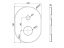 Sprchová podomítková baterie Viana s přepínačem - Varianta: Hranatá