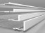 Putzabschlussprofil UPO mit Gewebe - Größe: 3 x 2000 mm